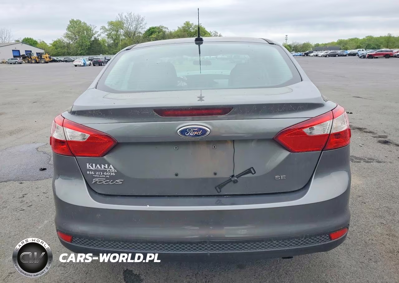2014 Ford Focus Se VIN:1FADP3F27EL201302 - 6