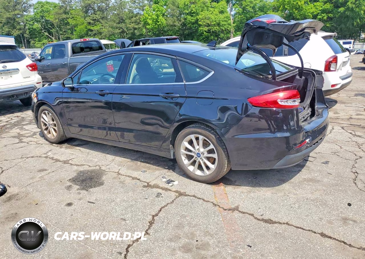 2020 Ford Fusion Se VIN:3FA6P0HD5LR242208 - 2
