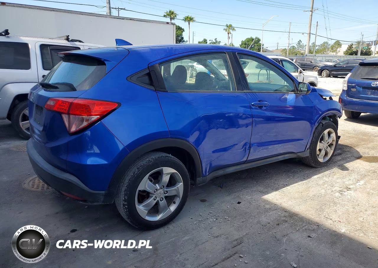 2018 Honda Hr-V Lx VIN:3CZRU5H31JM704689 - 3