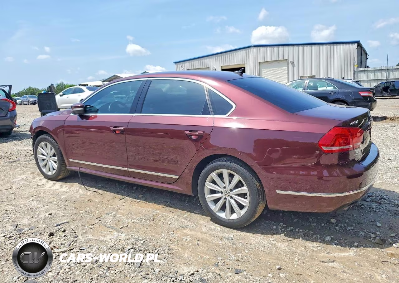 2013 Volkswagen Passat Sel VIN:1VWCP7A33DC006872 - 2