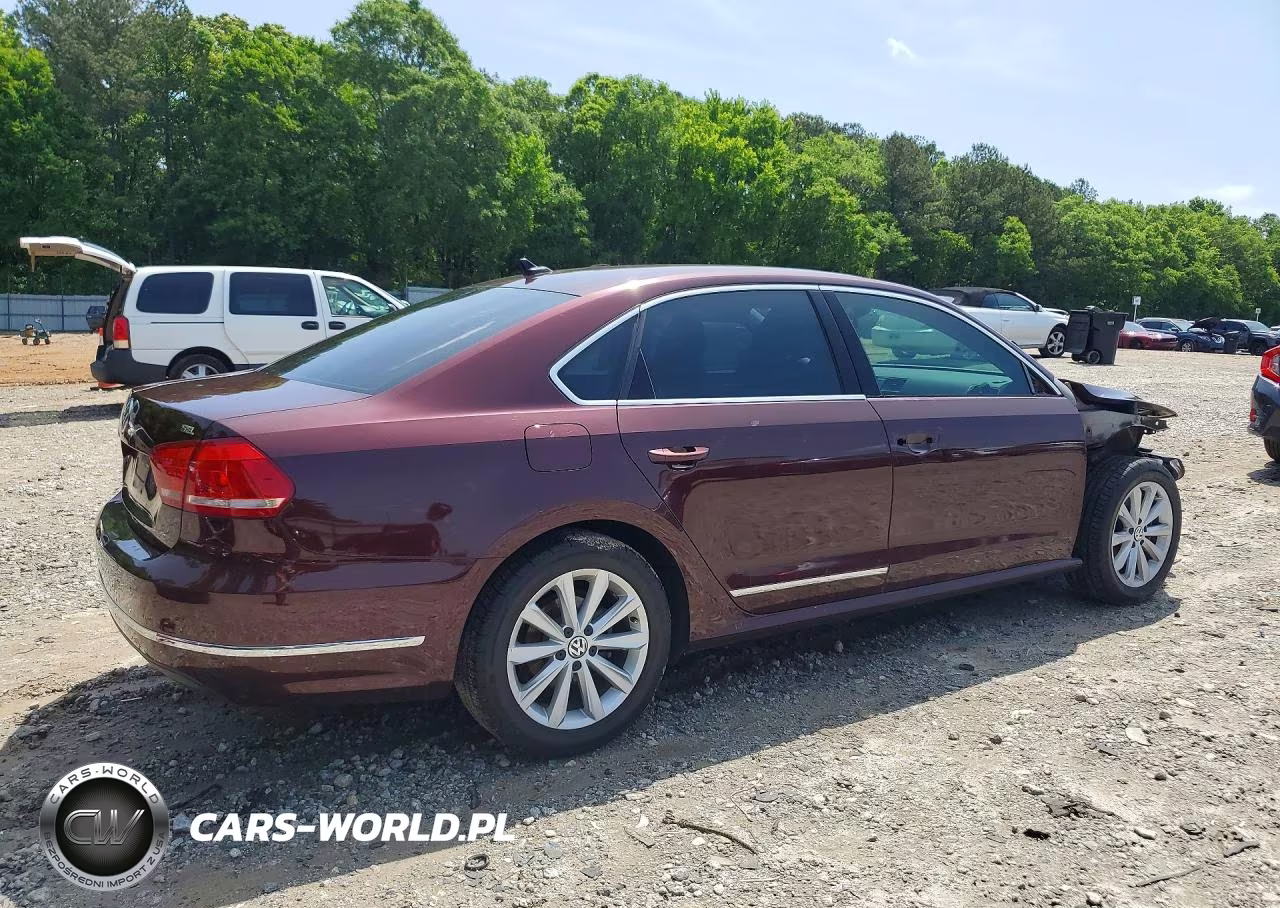 2013 Volkswagen Passat Sel VIN:1VWCP7A33DC006872 - 3