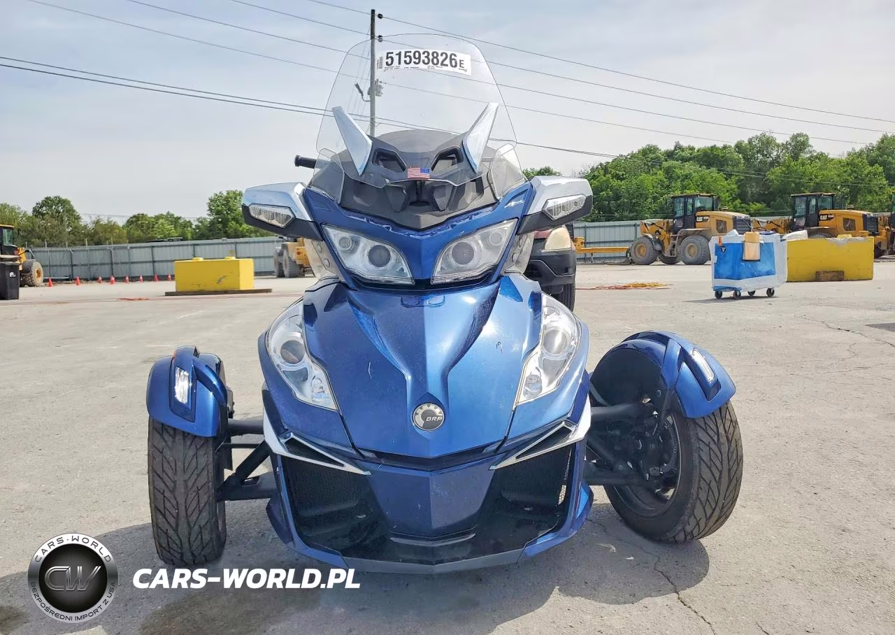 2017 Can-Am Spyder Roadster Rt VIN:2BXNBDD21HV002674 - 2