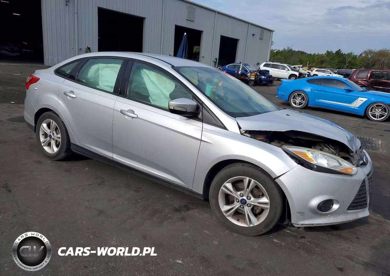 2014 Ford Focus Se VIN:1FADP3F21EL417209 - 4
