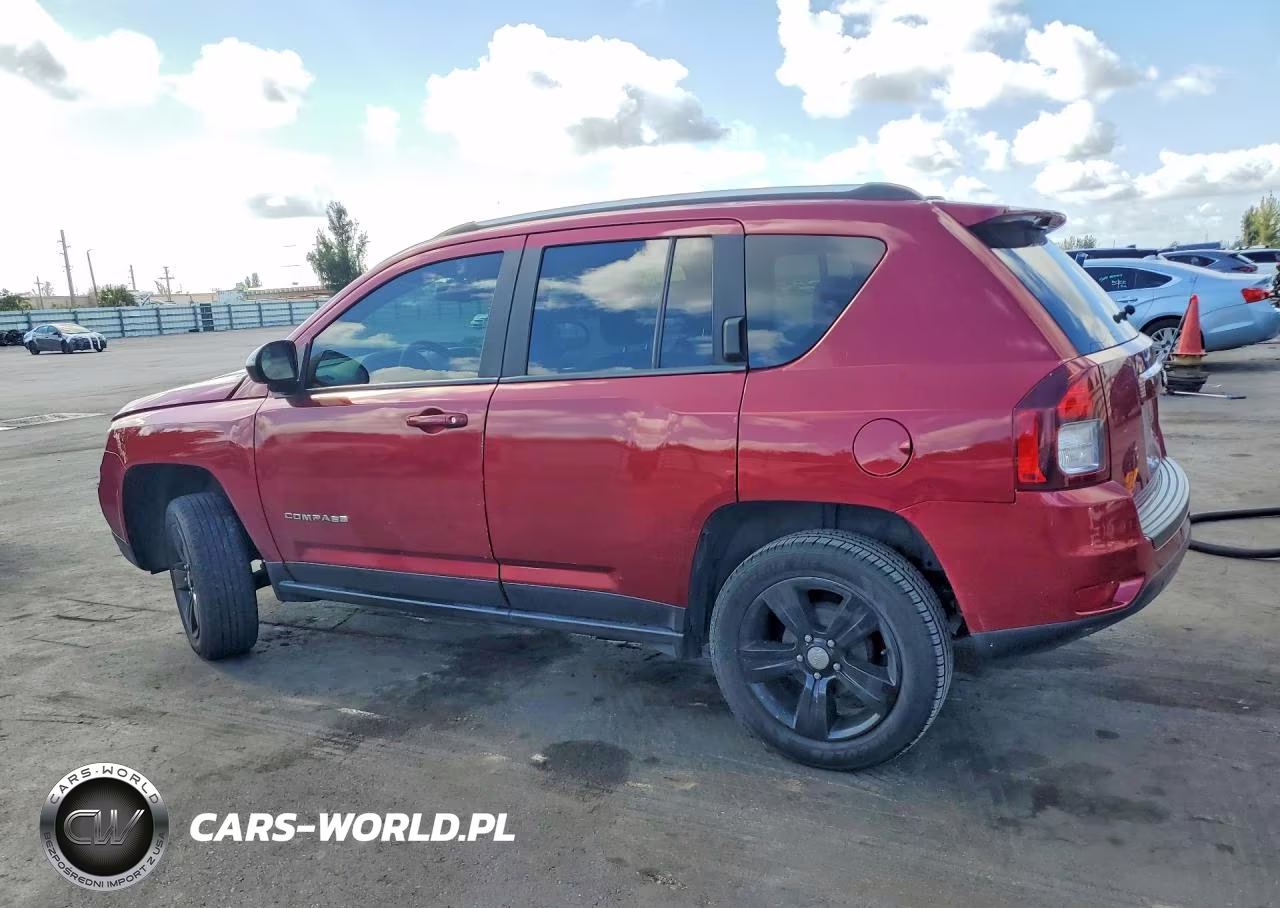 2017 Jeep Compass Sport VIN:1C4NJCBA6HD147745 - 2