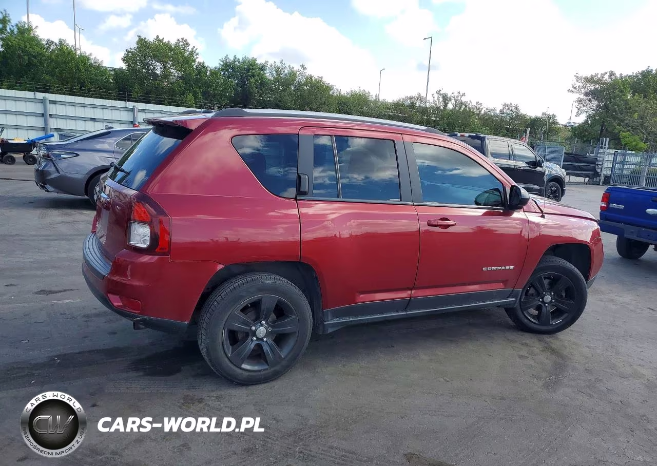 2017 Jeep Compass Sport VIN:1C4NJCBA6HD147745 - 3