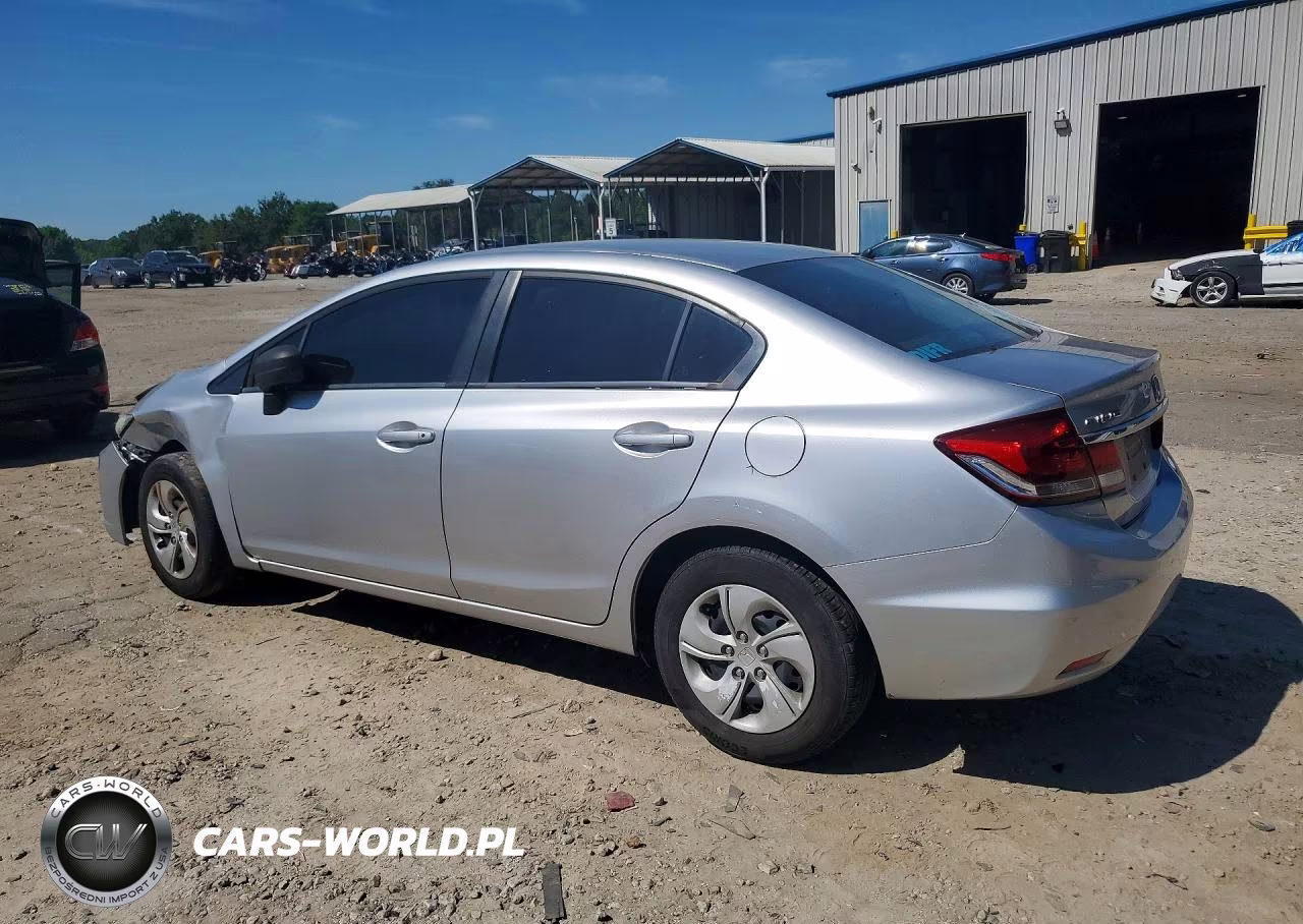 2015 Honda Civic Lx VIN:19XFB2F52FE096250 - 2