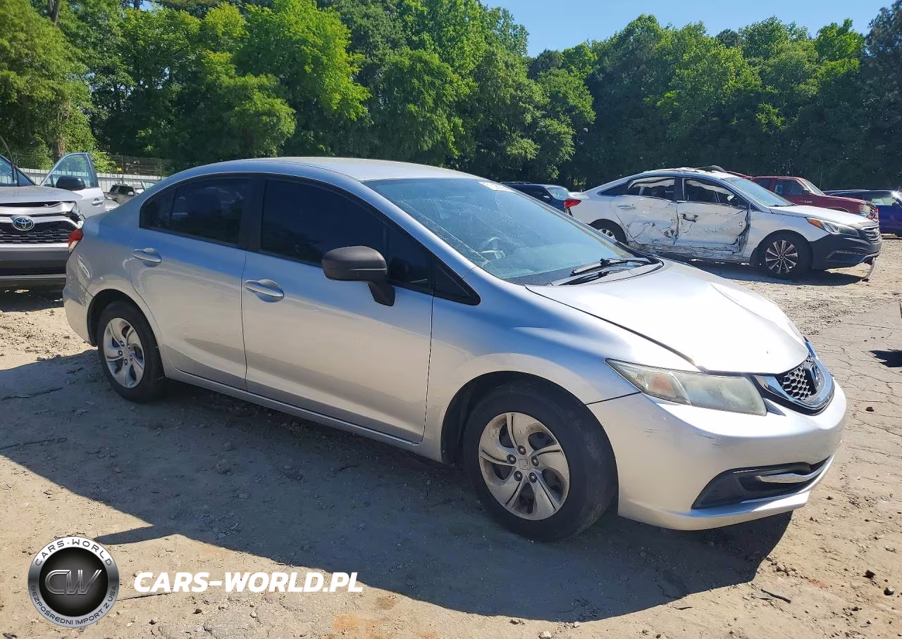 2015 Honda Civic Lx VIN:19XFB2F52FE096250 - 4