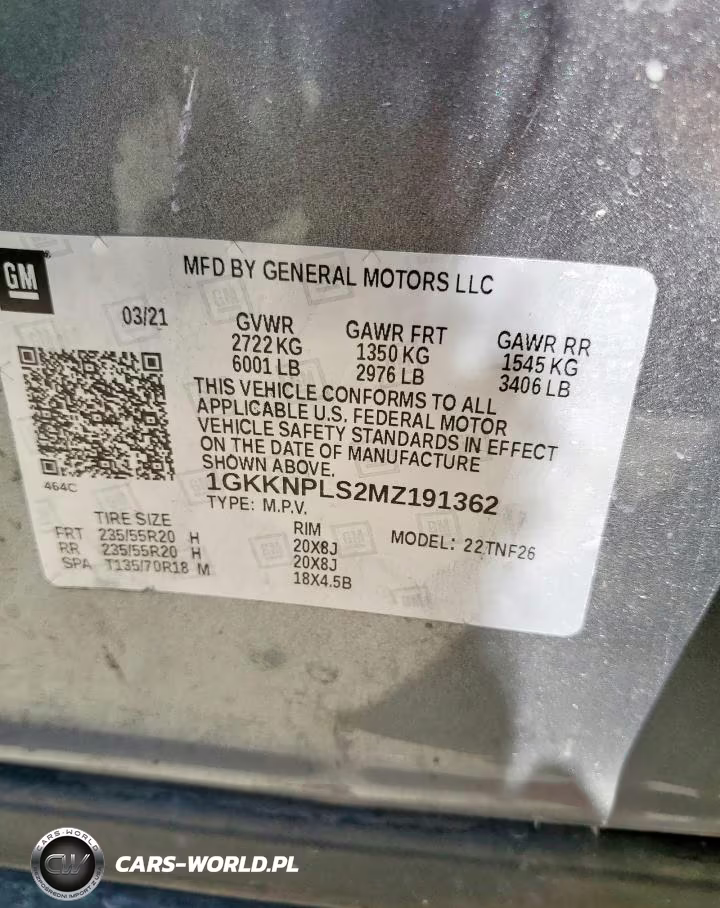 2021 GMC Acadia Denali VIN:1GKKNPLS2MZ191362 - 12