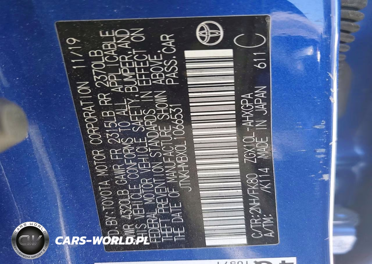 2020 Toyota C-Hr Xle VIN:JTNKHMBX0L1066531 - 14
