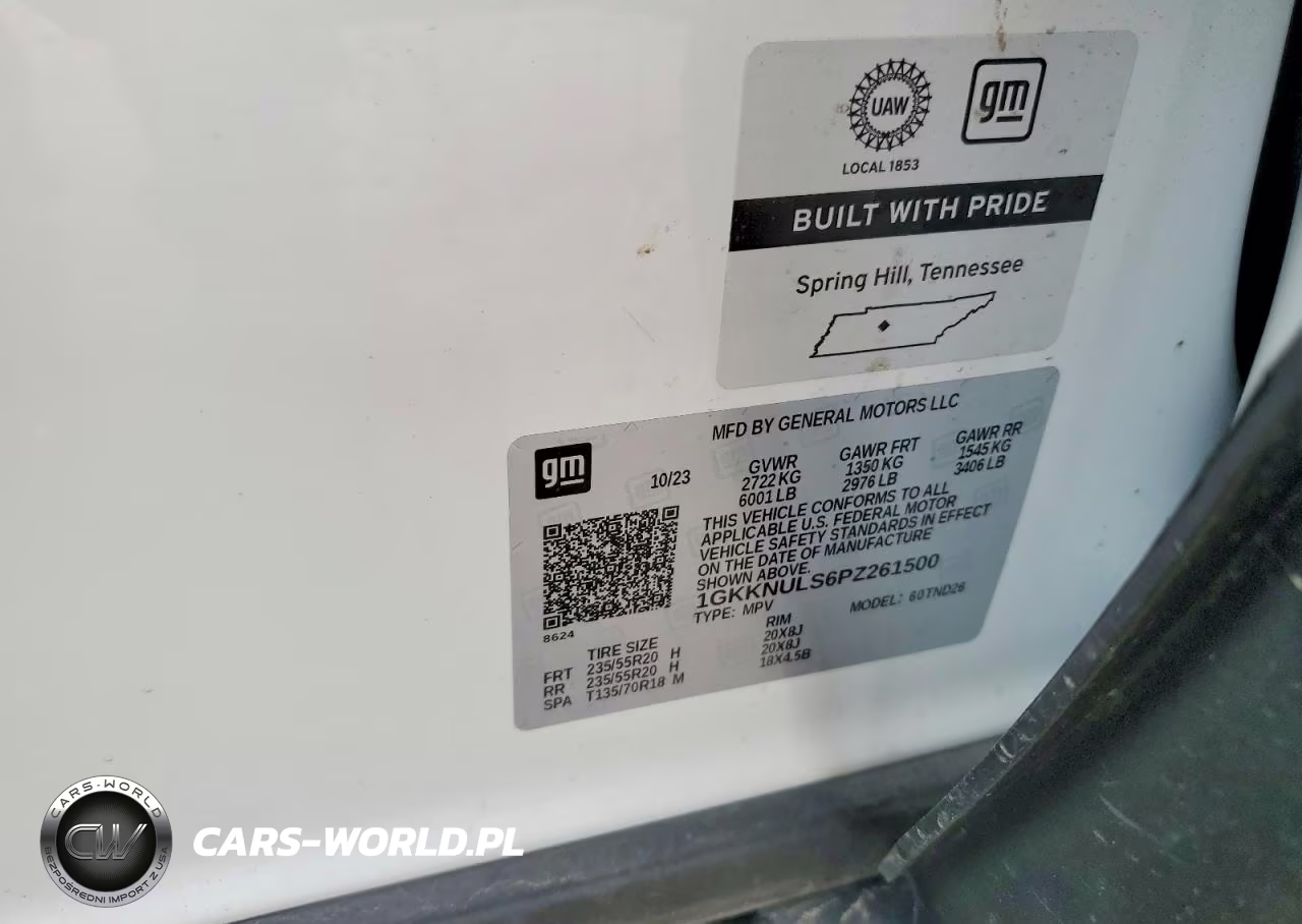 2023 GMC Acadia Slt VIN:1GKKNULS6PZ261500 - 13