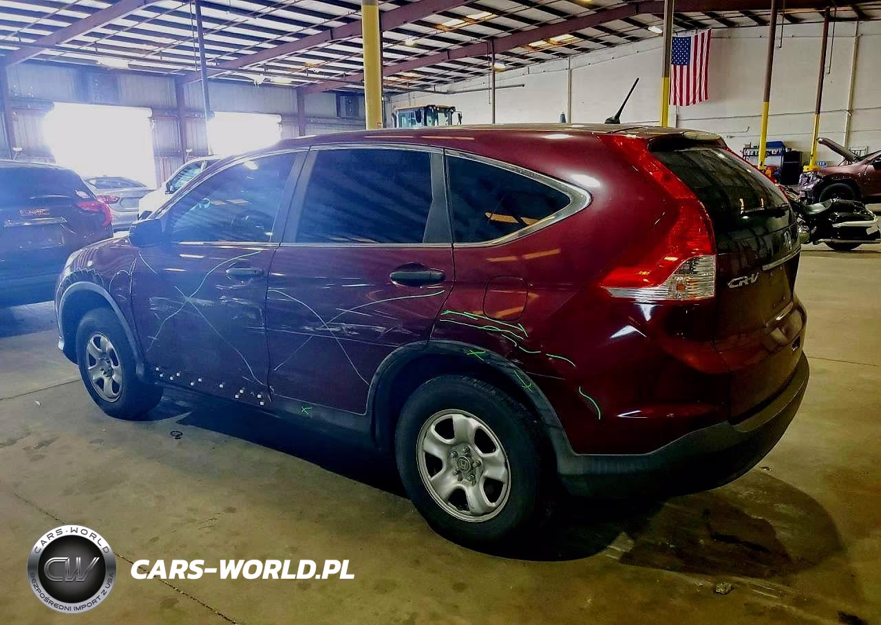 2014 Honda Cr-V Lx VIN:5J6RM4H30EL047353 - 2