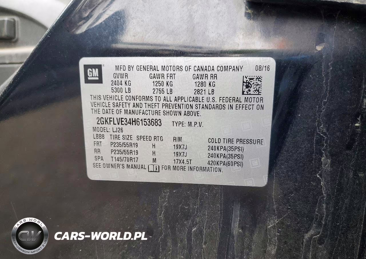 2017 GMC Terrain Denali VIN:2GKFLVE34H6153683 - 12