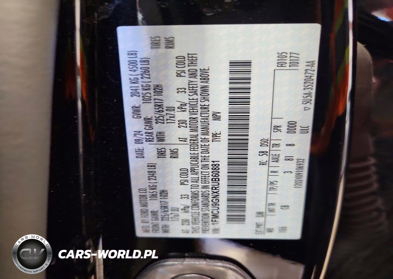 2024 Ford Escape Active VIN:1FMCU9GNXRUB60881 - 14