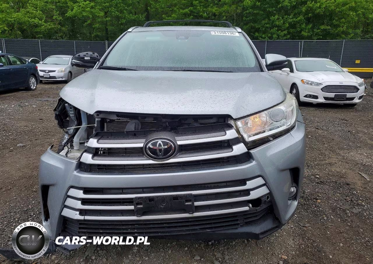 2019 Toyota Highlander Xle VIN:5TDJZRFH5KS568238 - 5