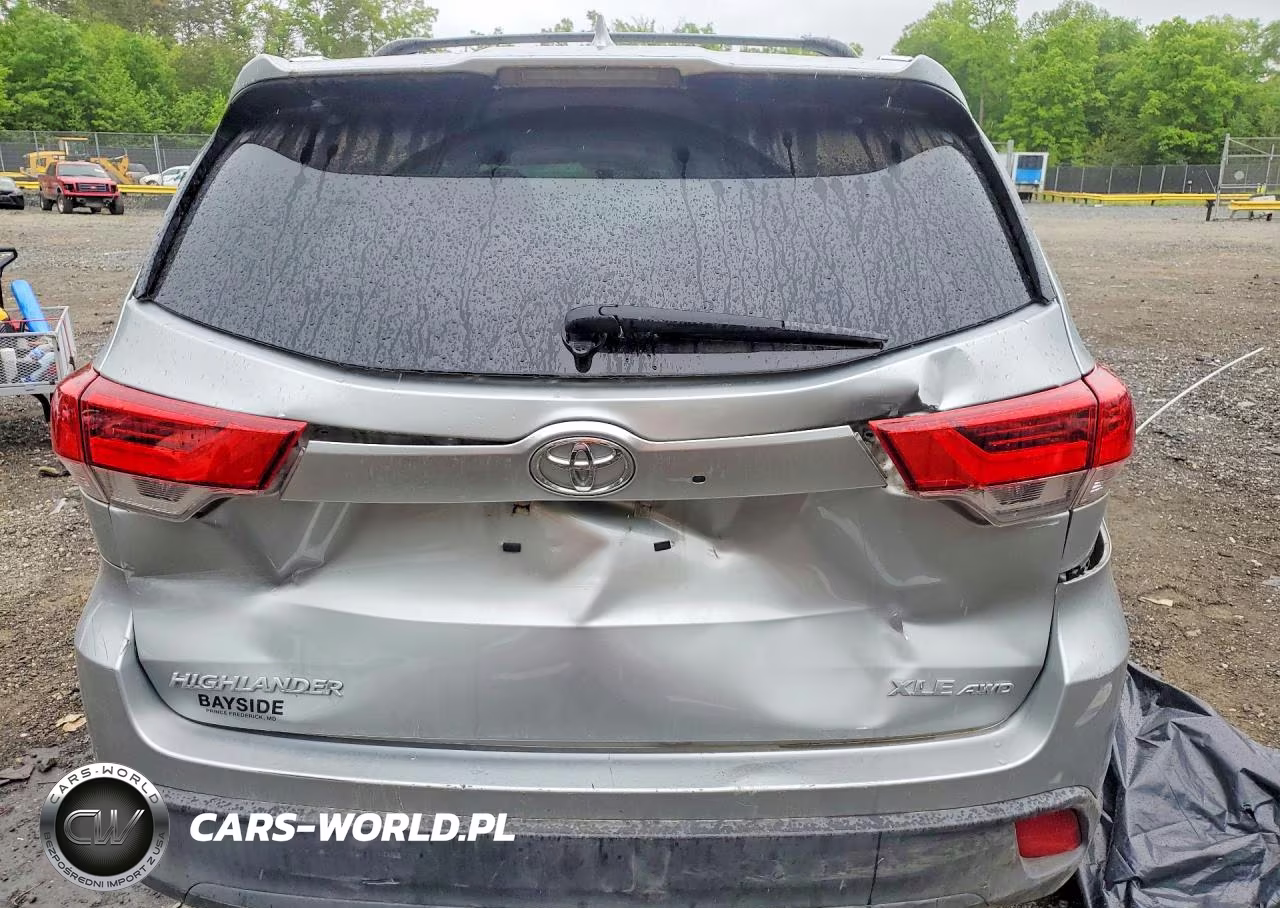 2019 Toyota Highlander Xle VIN:5TDJZRFH5KS568238 - 6
