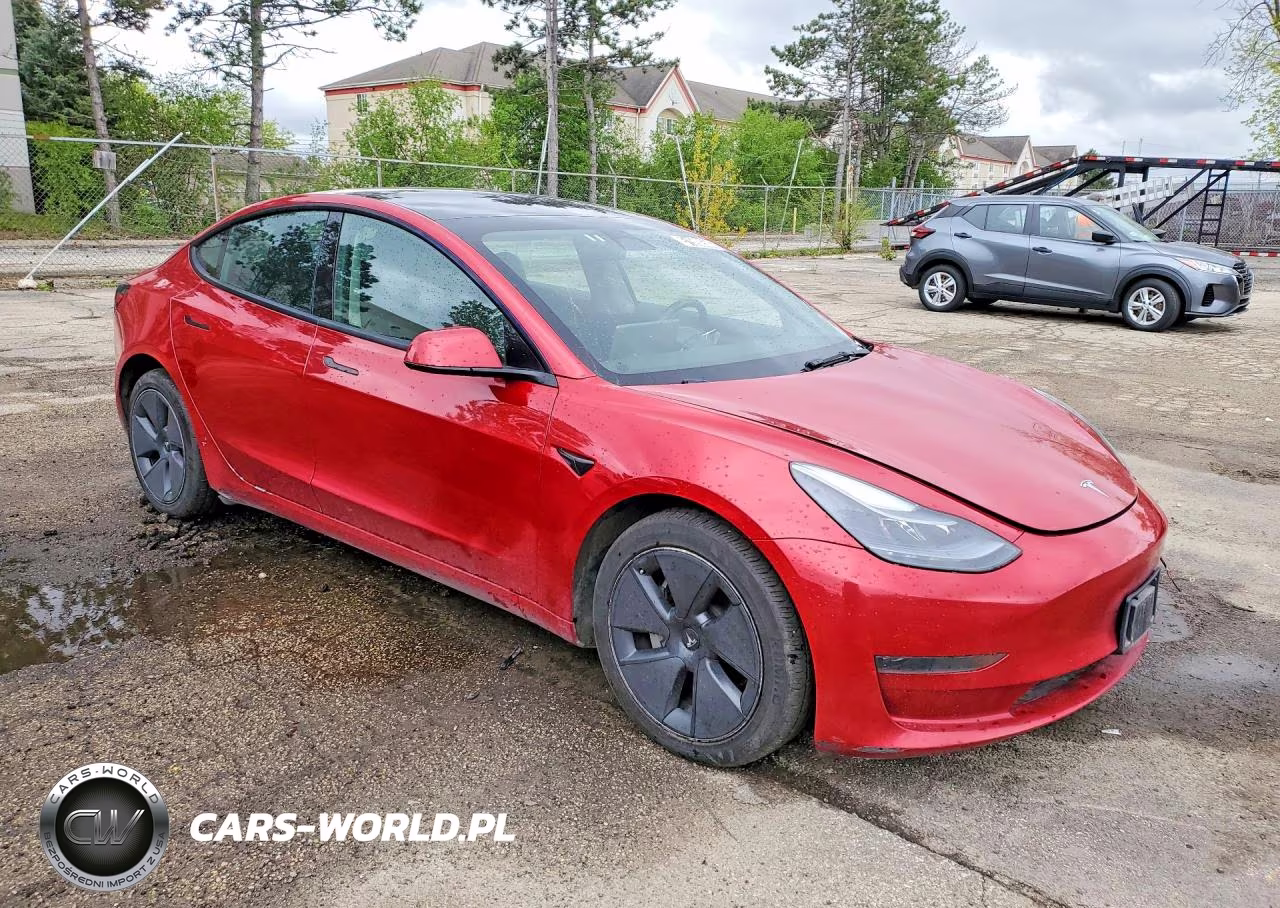 2022 Tesla Model 3 VIN:5YJ3E1EA6NF371257 - 4