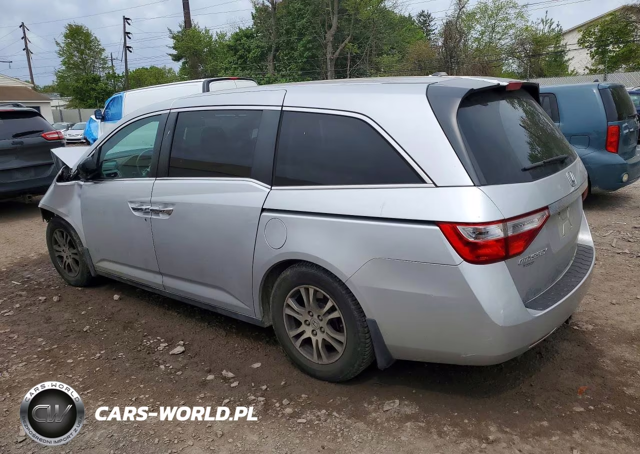 2012 Honda Odyssey Exl VIN:5FNRL5H6XCB100004 - 2