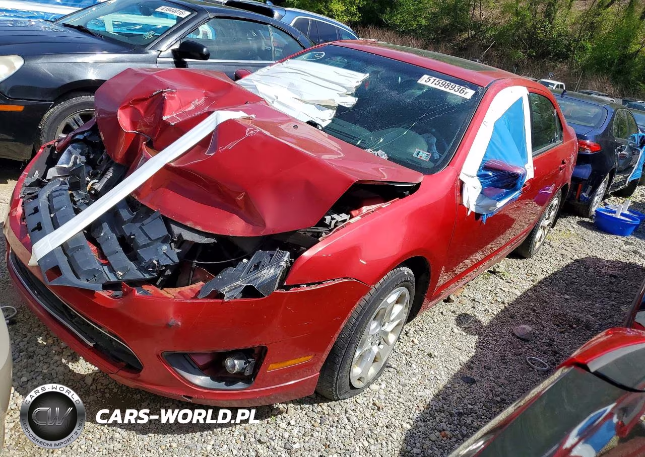 2010 Ford Fusion Se VIN:3FAHP0HA6AR286648 - 1