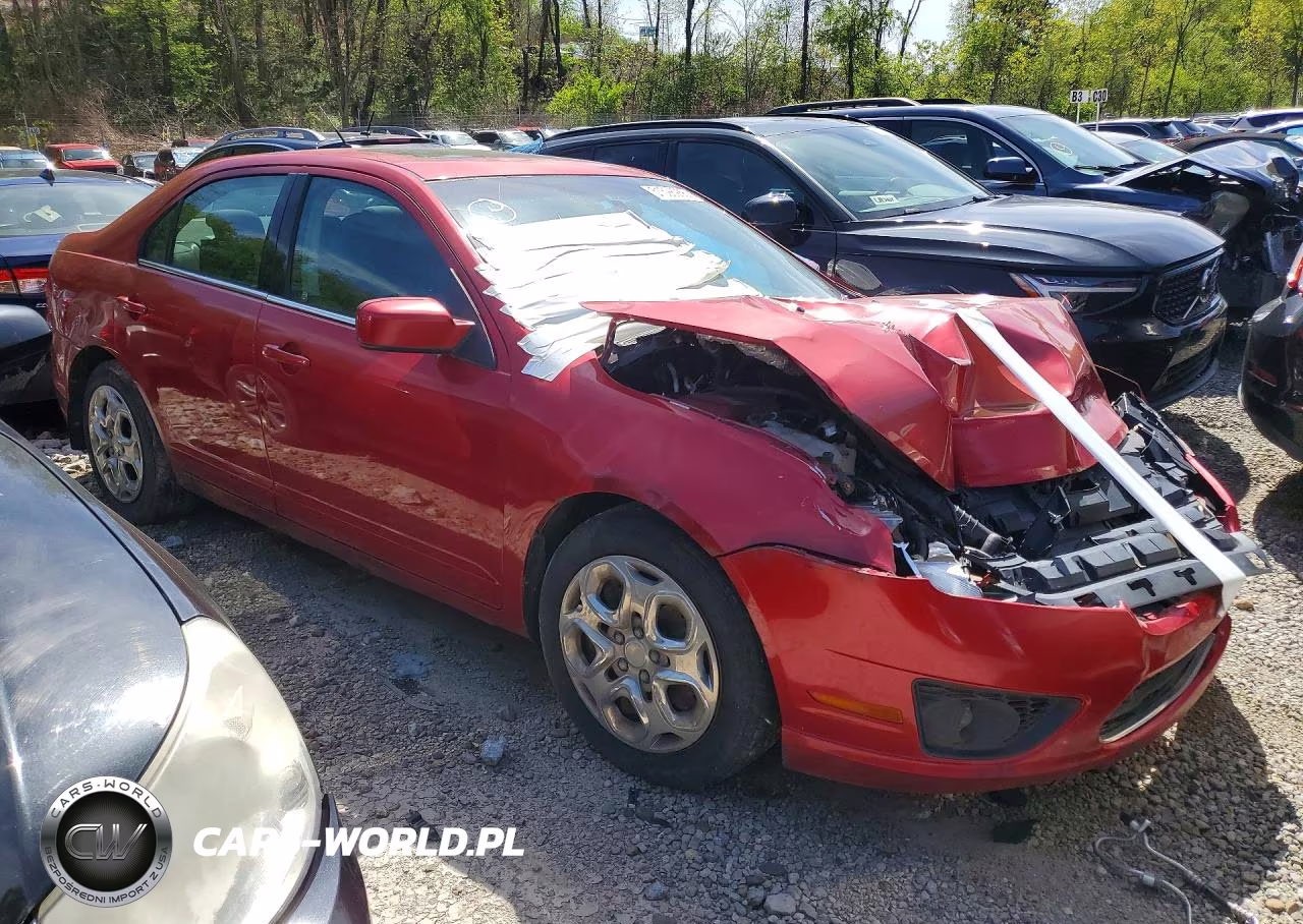 2010 Ford Fusion Se VIN:3FAHP0HA6AR286648 - 4