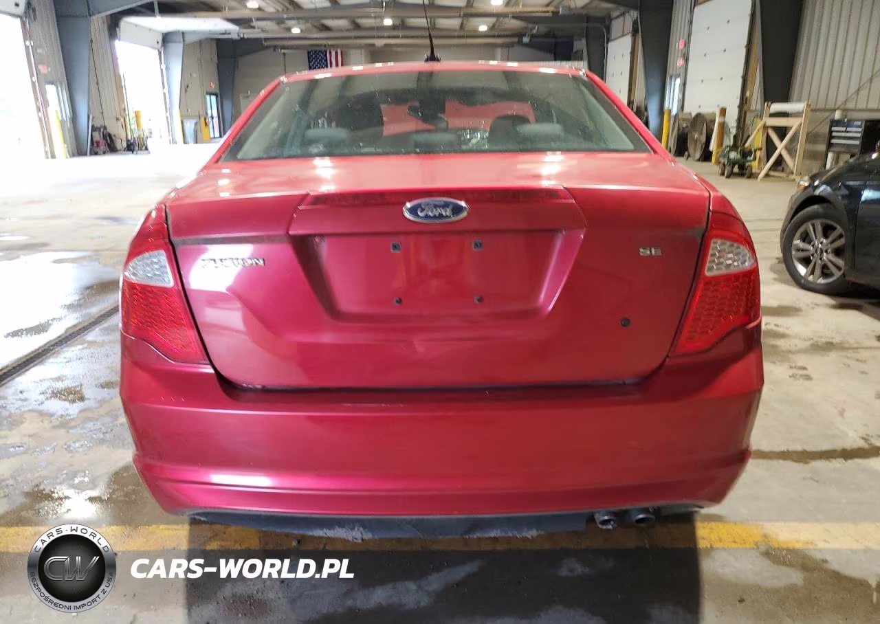 2010 Ford Fusion Se VIN:3FAHP0HA6AR286648 - 6