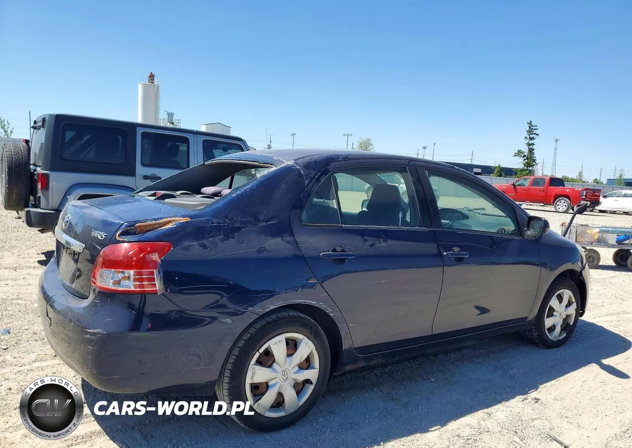2007 Toyota Yaris Base VIN:JTDBT923271110855 - 3