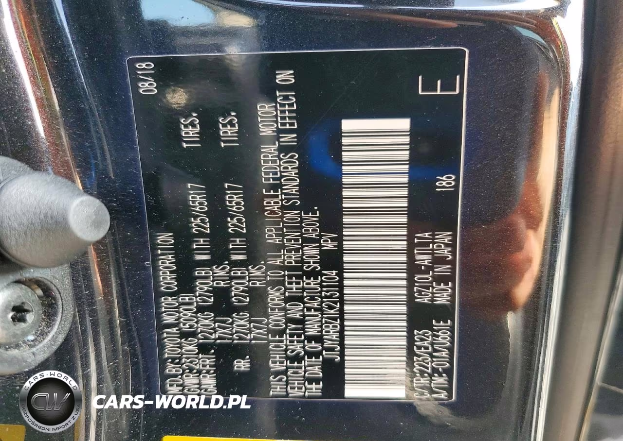 2019 Lexus Nx 300 Base VIN:JTJYARBZ1K2131104 - 13