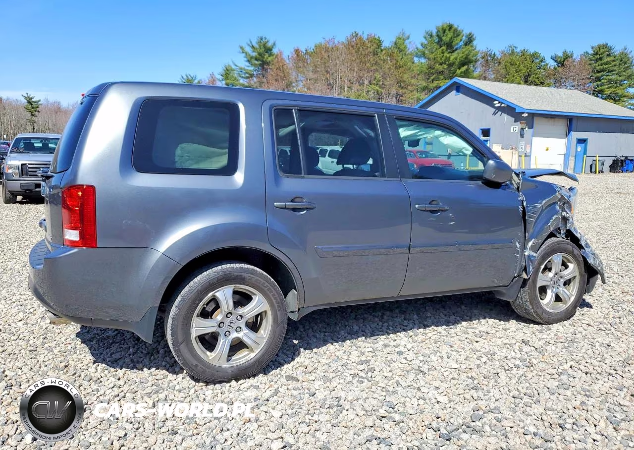 2013 Honda Pilot Exl VIN:5FNYF4H64DB066317 - 3