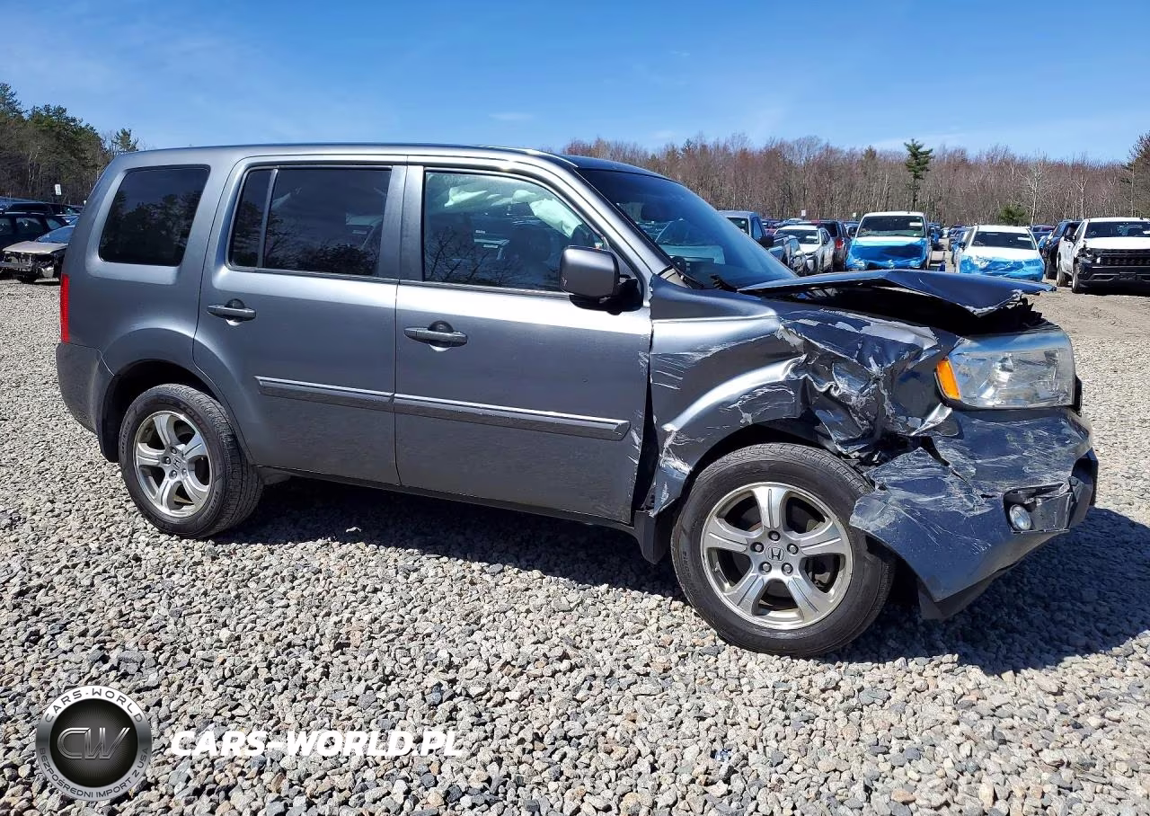 2013 Honda Pilot Exl VIN:5FNYF4H64DB066317 - 4