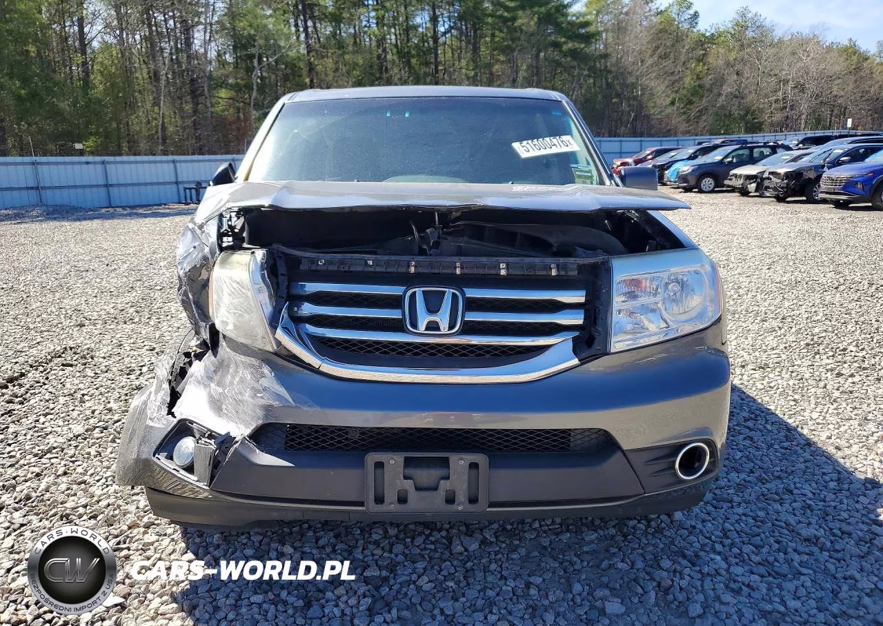 2013 Honda Pilot Exl VIN:5FNYF4H64DB066317 - 5