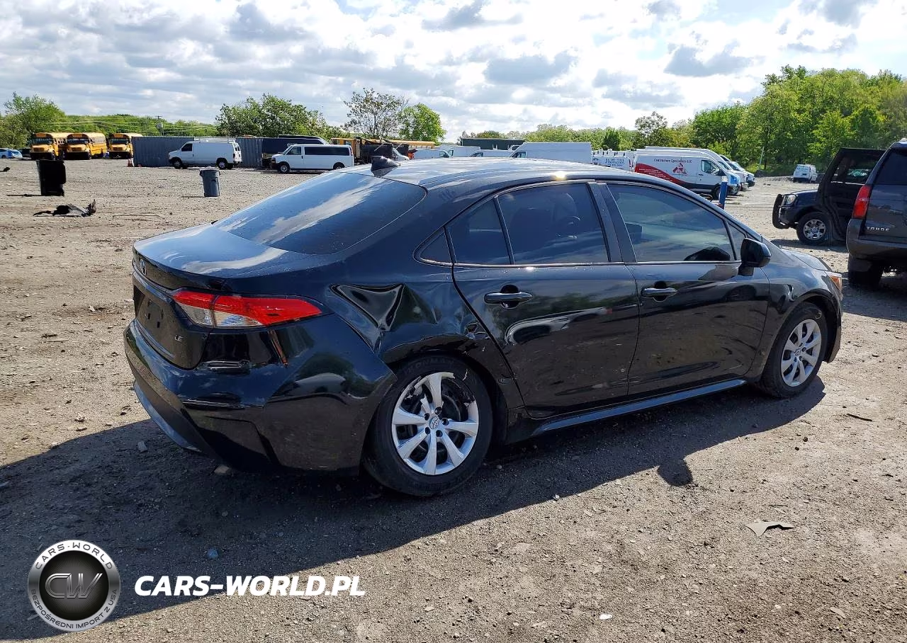 2022 Toyota Corolla Le VIN:5YFEPMAE3NP361660 - 3