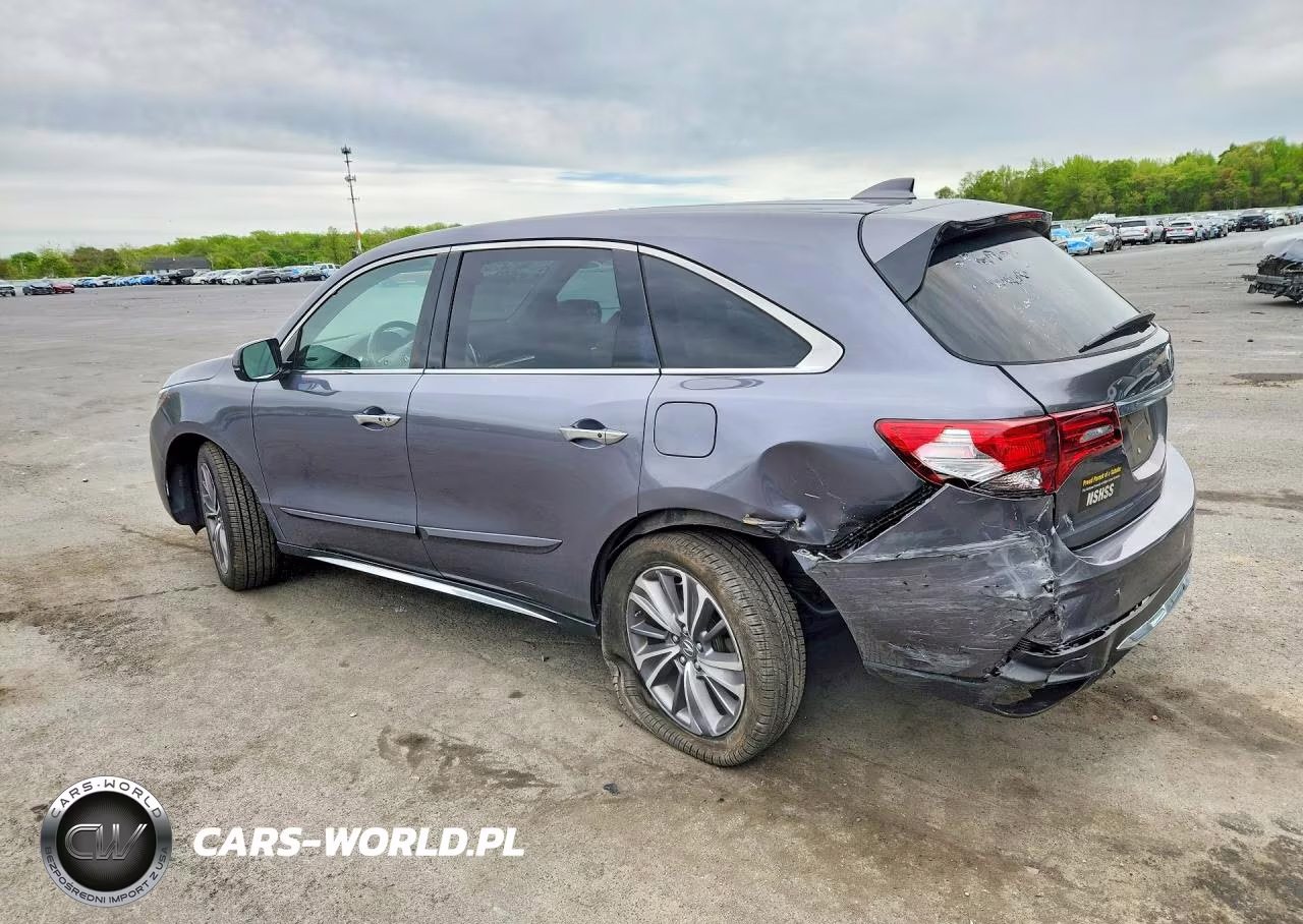 2018 Acura Mdx Technology VIN:5J8YD4H59JL018318 - 2