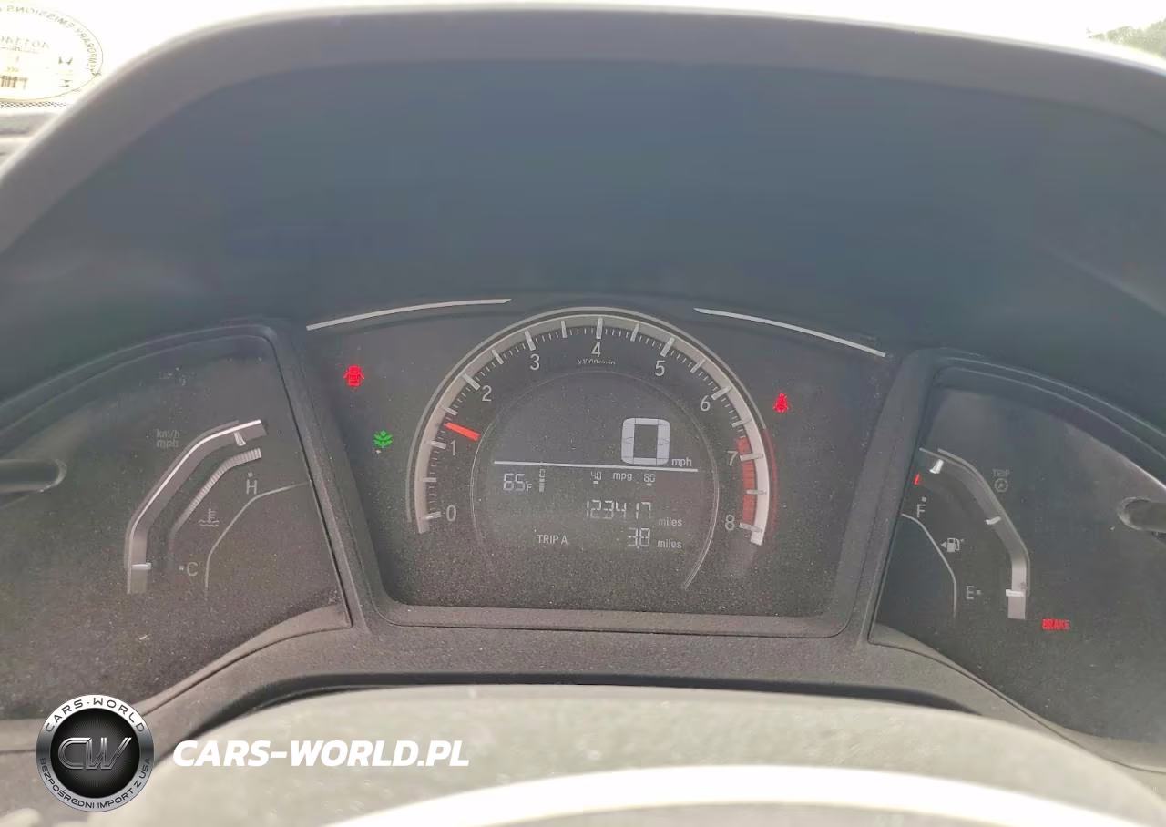 2017 Honda Civic Lx VIN:2HGFC4A52HH303664 - 9