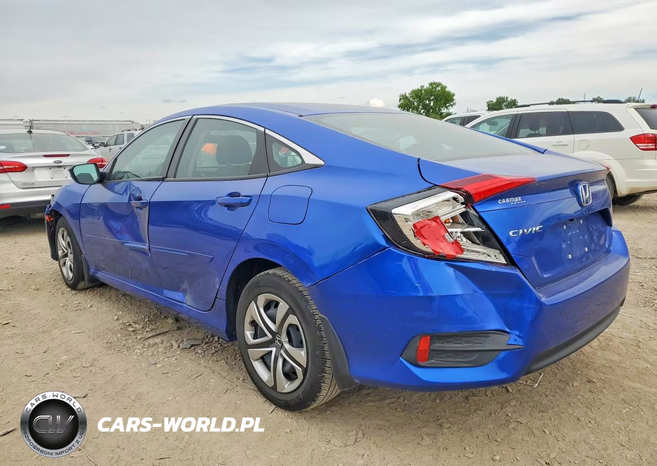 2017 Honda Civic Lx VIN:19XFC2E52HE047373 - 2