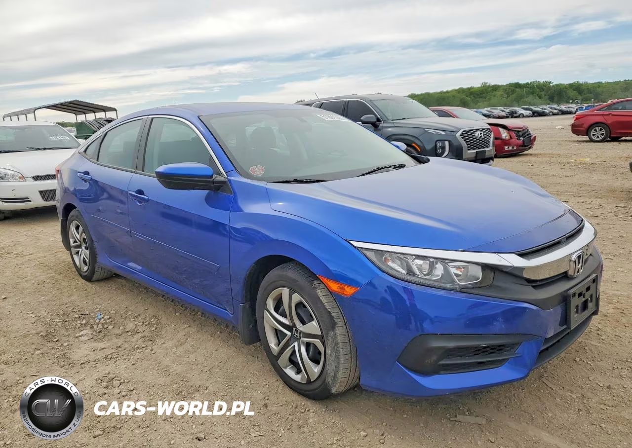 2017 Honda Civic Lx VIN:19XFC2E52HE047373 - 4