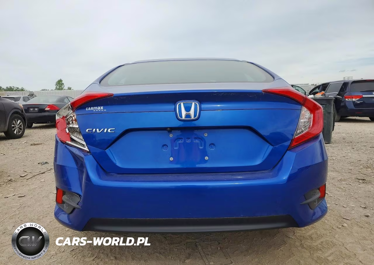 2017 Honda Civic Lx VIN:19XFC2E52HE047373 - 6