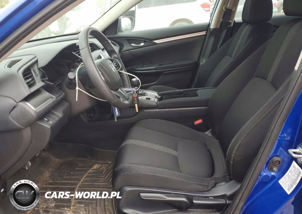 2017 Honda Civic Lx VIN:19XFC2E52HE047373 - 7