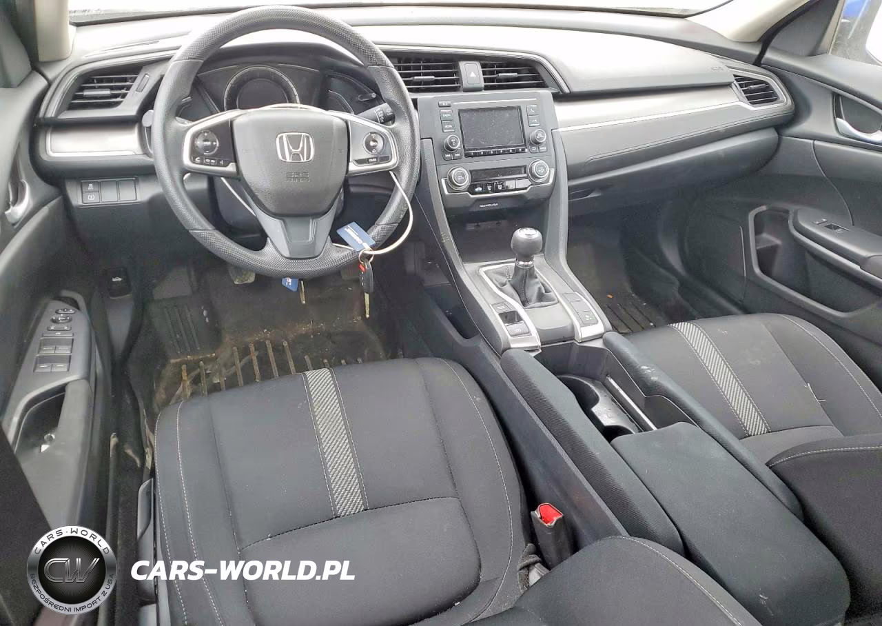 2017 Honda Civic Lx VIN:19XFC2E52HE047373 - 8