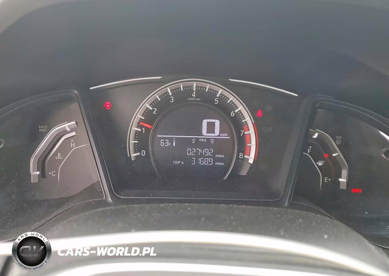 2017 Honda Civic Lx VIN:19XFC2E52HE047373 - 9