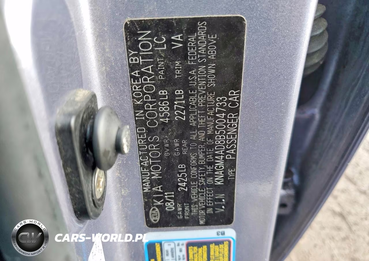 2011 Kia Optima Hybrid VIN:KNAGM4AD8B5004733 - 12