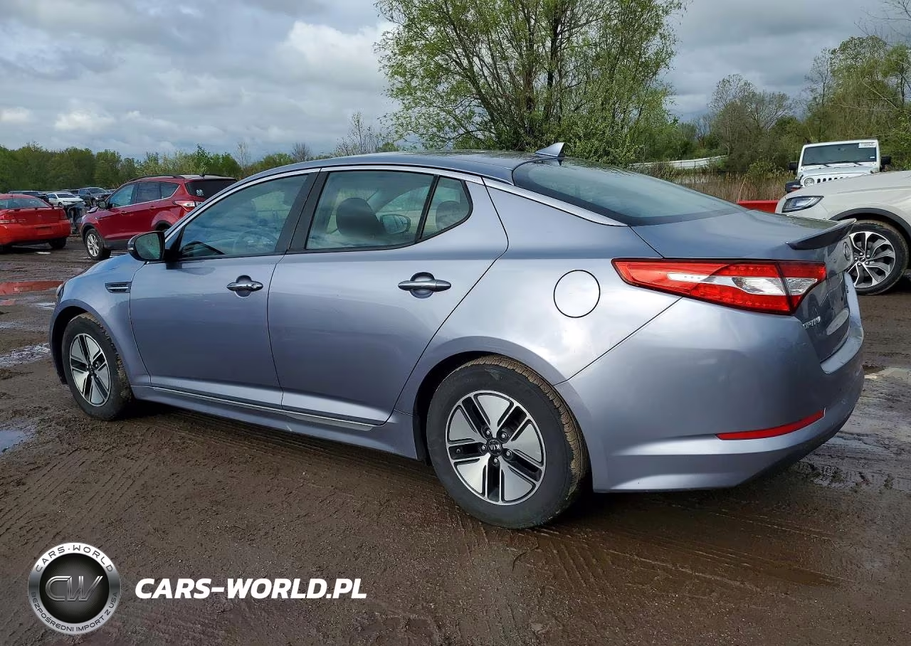 2011 Kia Optima Hybrid VIN:KNAGM4AD8B5004733 - 2