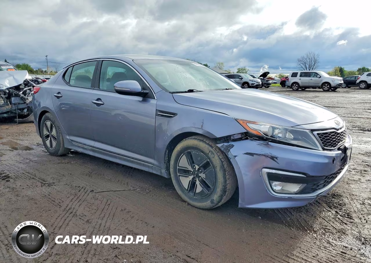 2011 Kia Optima Hybrid VIN:KNAGM4AD8B5004733 - 4