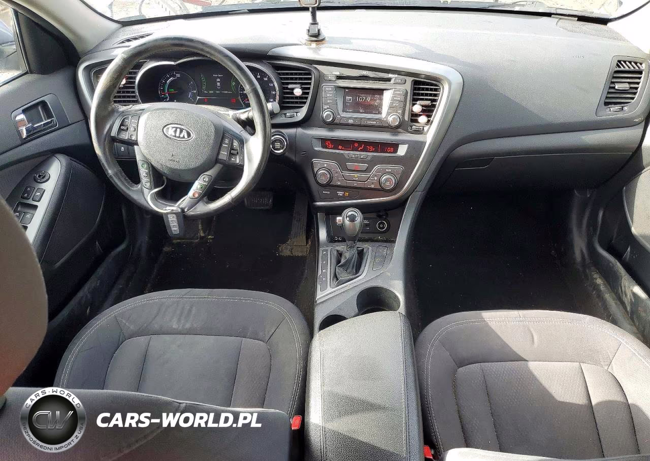 2011 Kia Optima Hybrid VIN:KNAGM4AD8B5004733 - 8