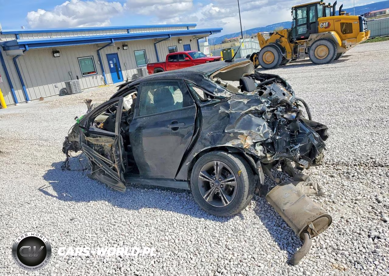 2014 Ford Focus Se VIN:1FADP3F21EL293913 - 2