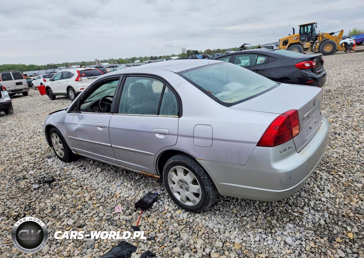 2002 Honda Civic Ex VIN:1HGES257X2L032331 - 2