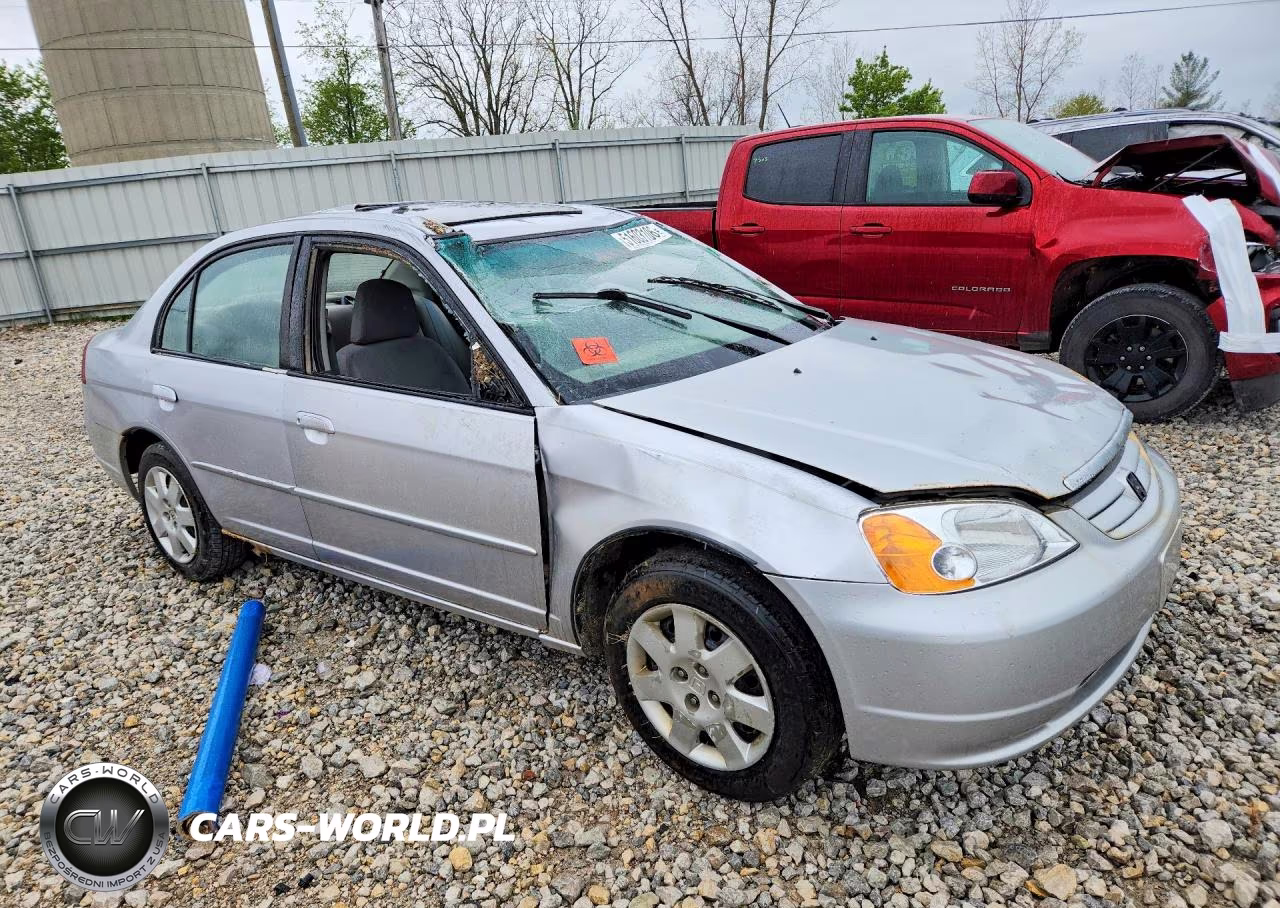 2002 Honda Civic Ex VIN:1HGES257X2L032331 - 4