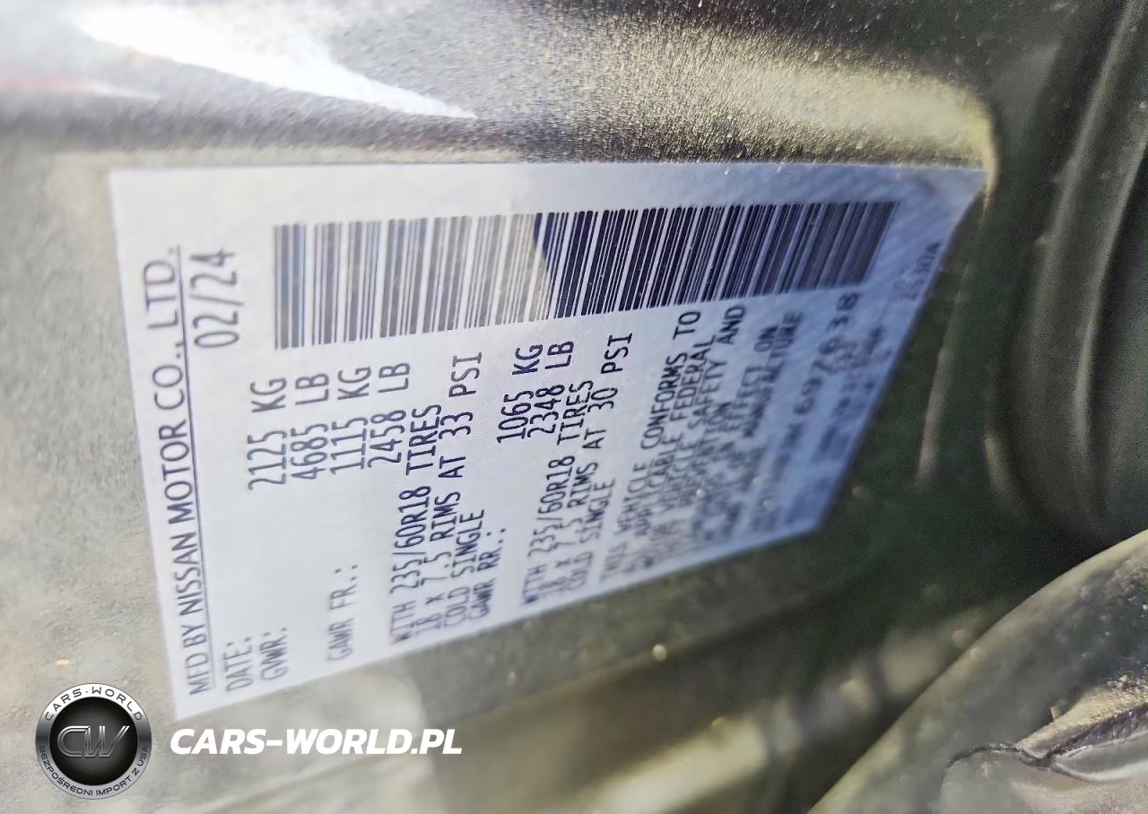 2024 Nissan Rogue Sv VIN:5N1BT3BB3RC697638 - 13