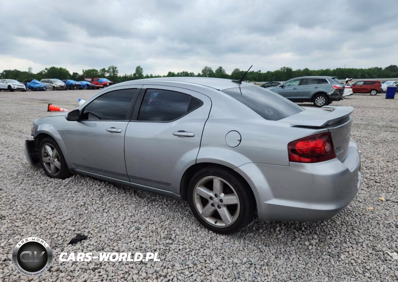 2013 Dodge Avenger Sxt VIN:1C3CDZCG7DN604107 - 2