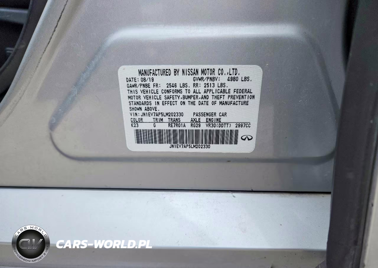 2020 Infiniti Q50 3.0T Luxe VIN:JN1EV7AP5LM202330 - 13
