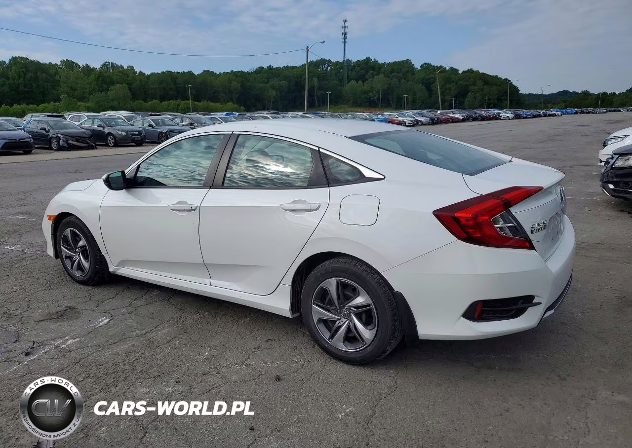 2019 Honda Civic Lx VIN:2HGFC2F66KH526268 - 2