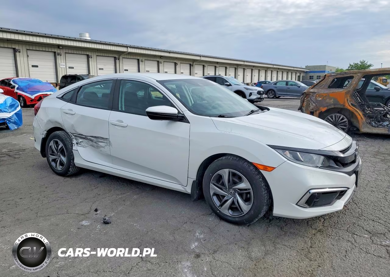 2019 Honda Civic Lx VIN:2HGFC2F66KH526268 - 4